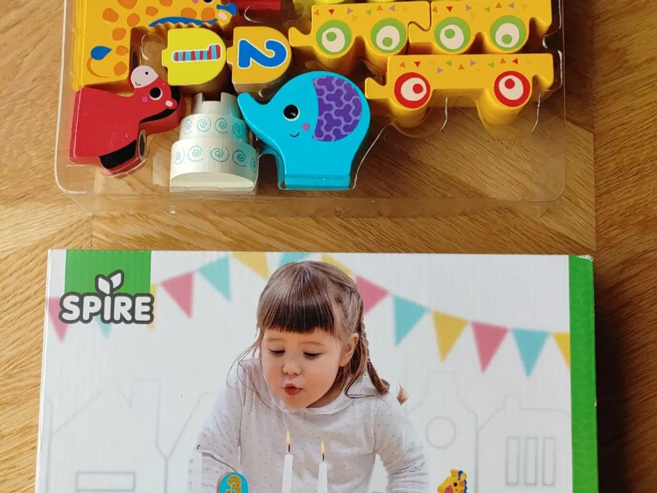 Billede 3 - Spire Birthday Train | Fødselsdagstog i træ til bø