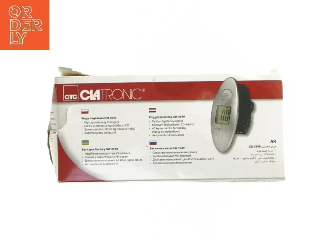 Billede 2 - Clatronic bagagevægt GW 3549 fra Clatronic (str. 10 cm)