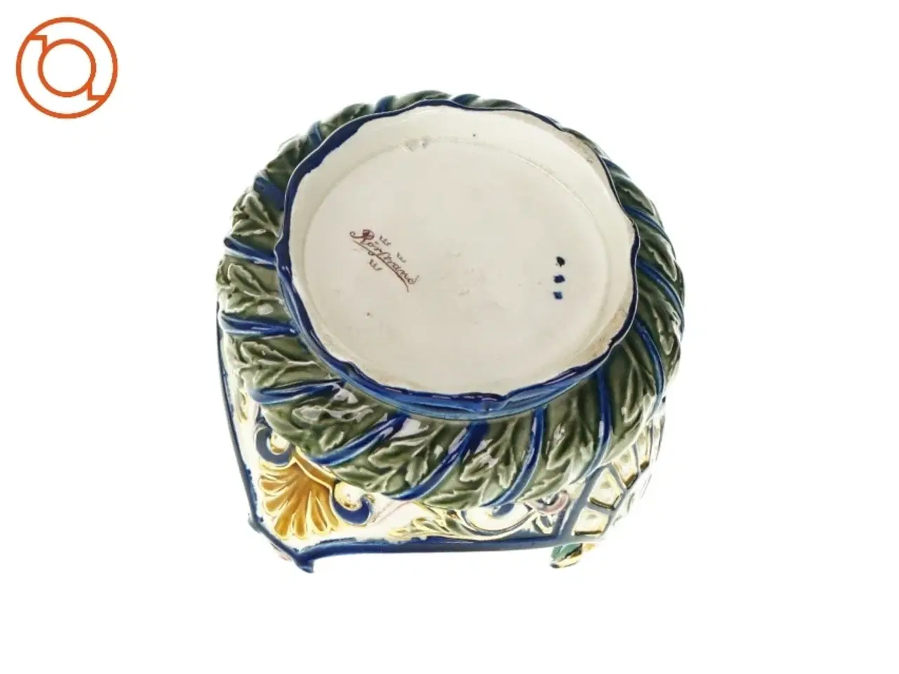 Billede 3 - Porcelæns kurv fra Rrftrand (str. H: 14 cm)
