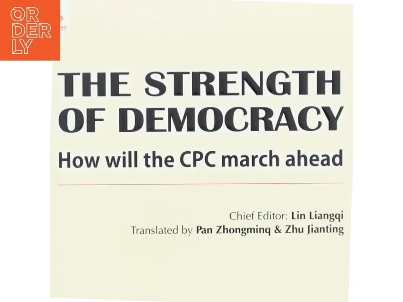 Billede 3 - The Strength of Democracy af 林良旗 (Bog)