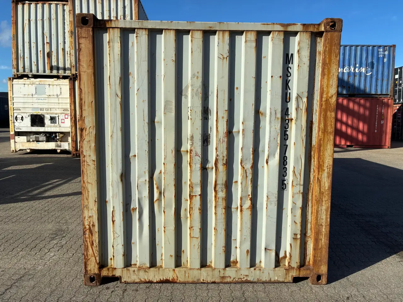 Billede 4 - Brugt 20 fods Isoleret Container- ID: MSKU435783-5