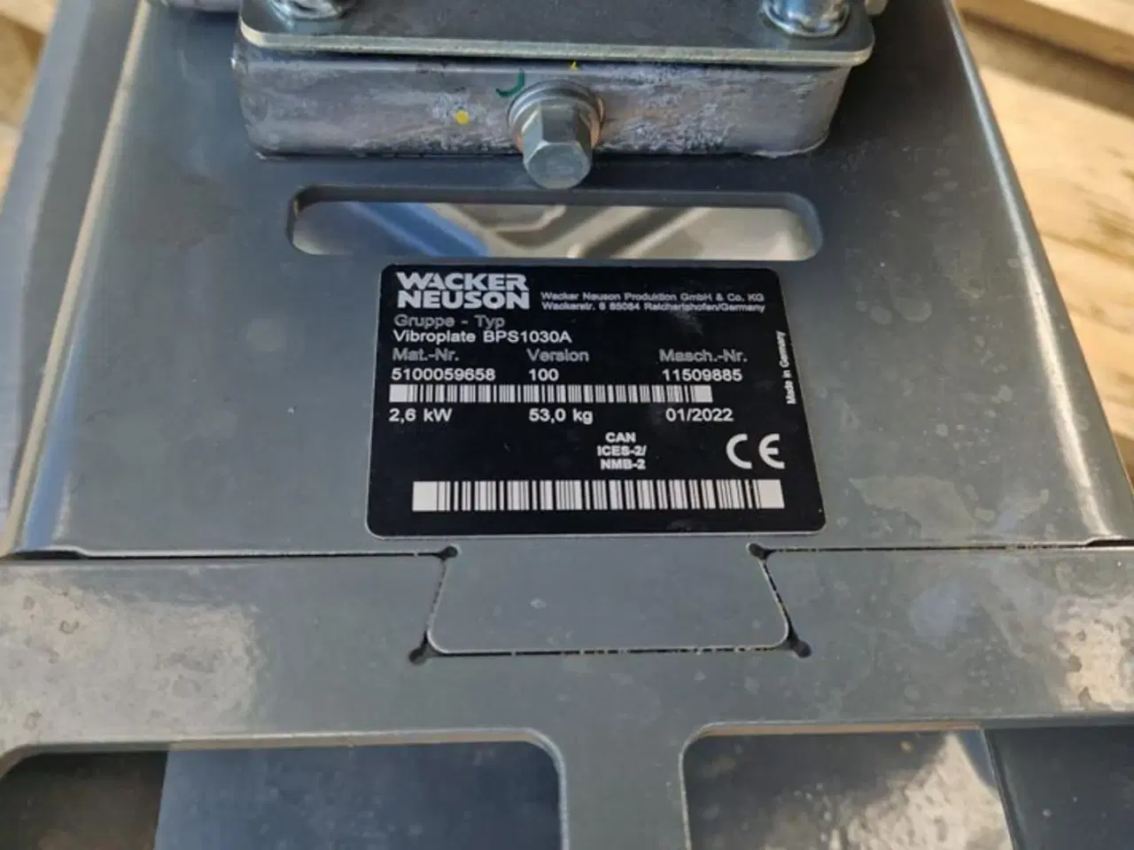 Billede 5 - Wacker Neuson BPS 1030