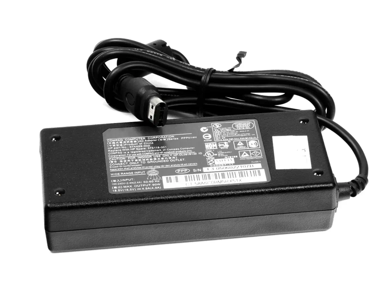 Billede 1 - HP Compaq 90W 18.5V 4.9A strømforsyning med Multipin - Kompatibel