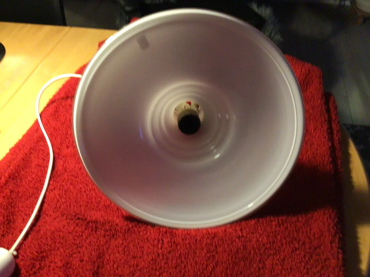 Billede 1 - Flot Holmegaard lampe