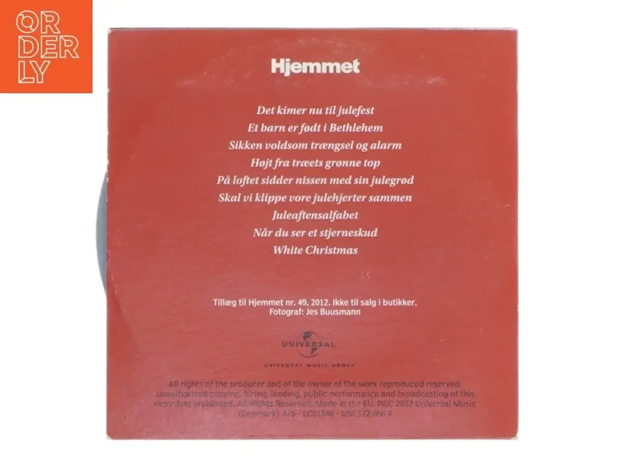 Billede 2 - Gustav Winckler julens dejlige sange CD fra Universal Music Group
