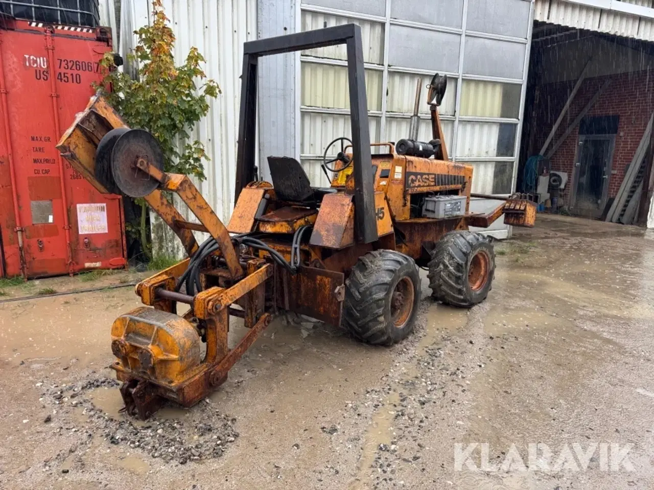 Billede 2 - Hydraulisk kabel plov / drænfræser Case DH5