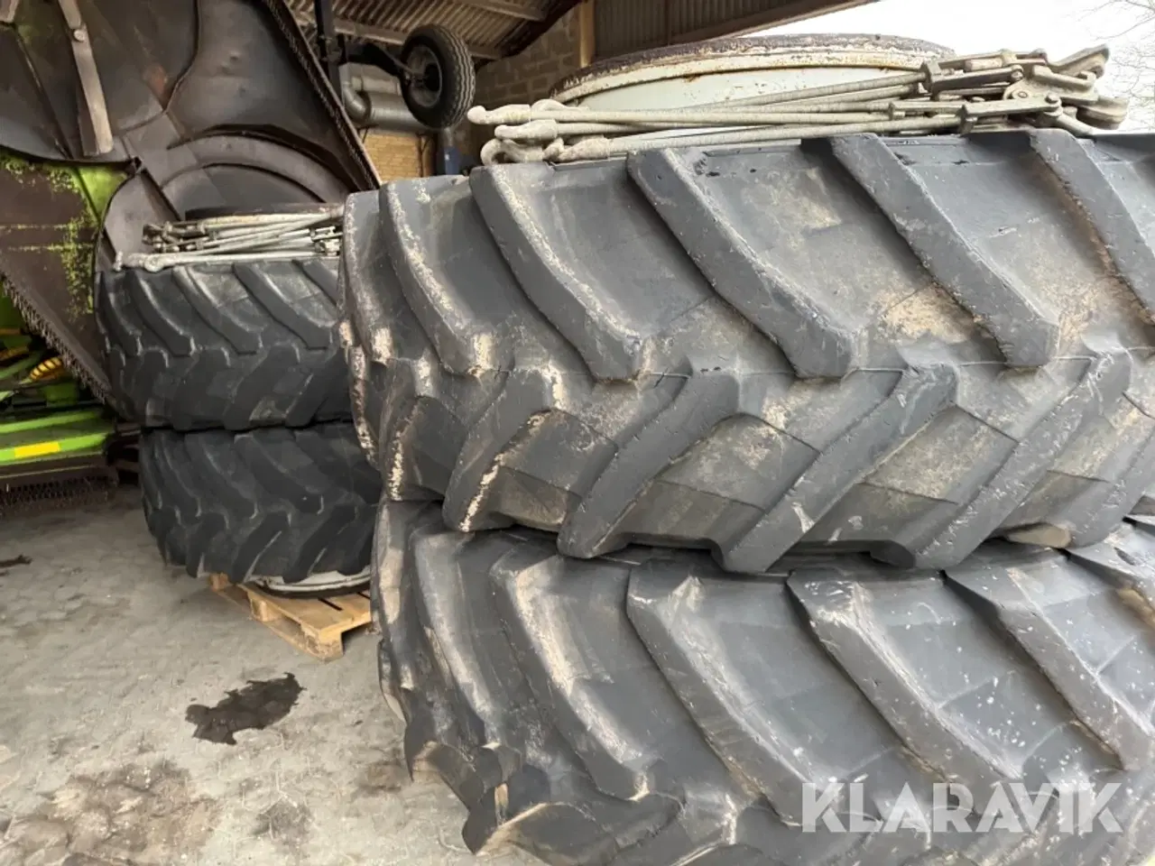 Billede 3 - Tvillingehjul Pirelli TM900 for og bag 4 styk