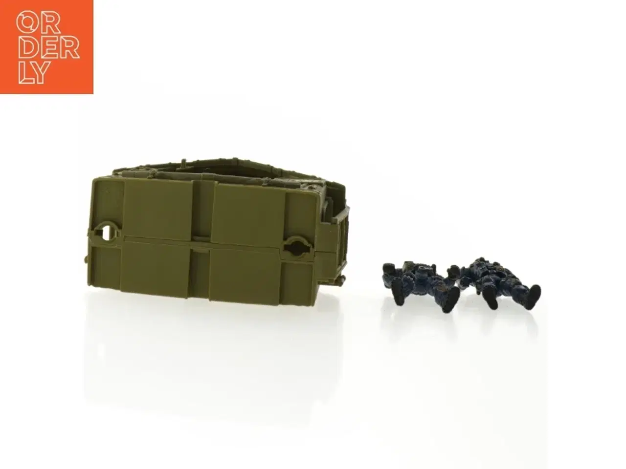 Billede 2 - Legetøjs militærbunkersæt med figurer (str. 18 x 14 x 7)