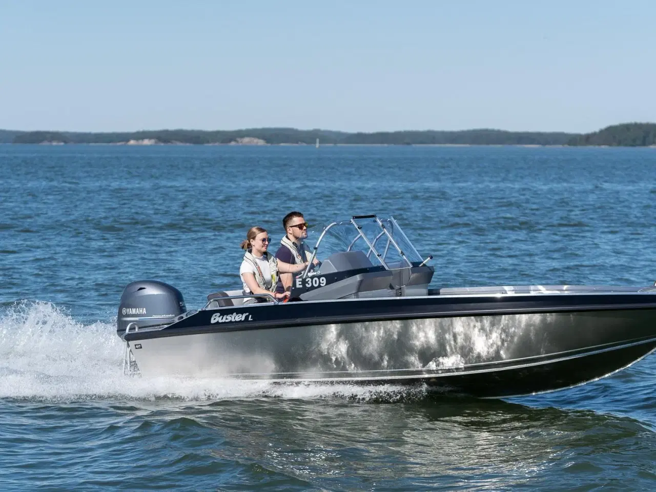 Billede 3 - Yamaha 50 hk - Fjernbetjent, Elektrisk start, power trim