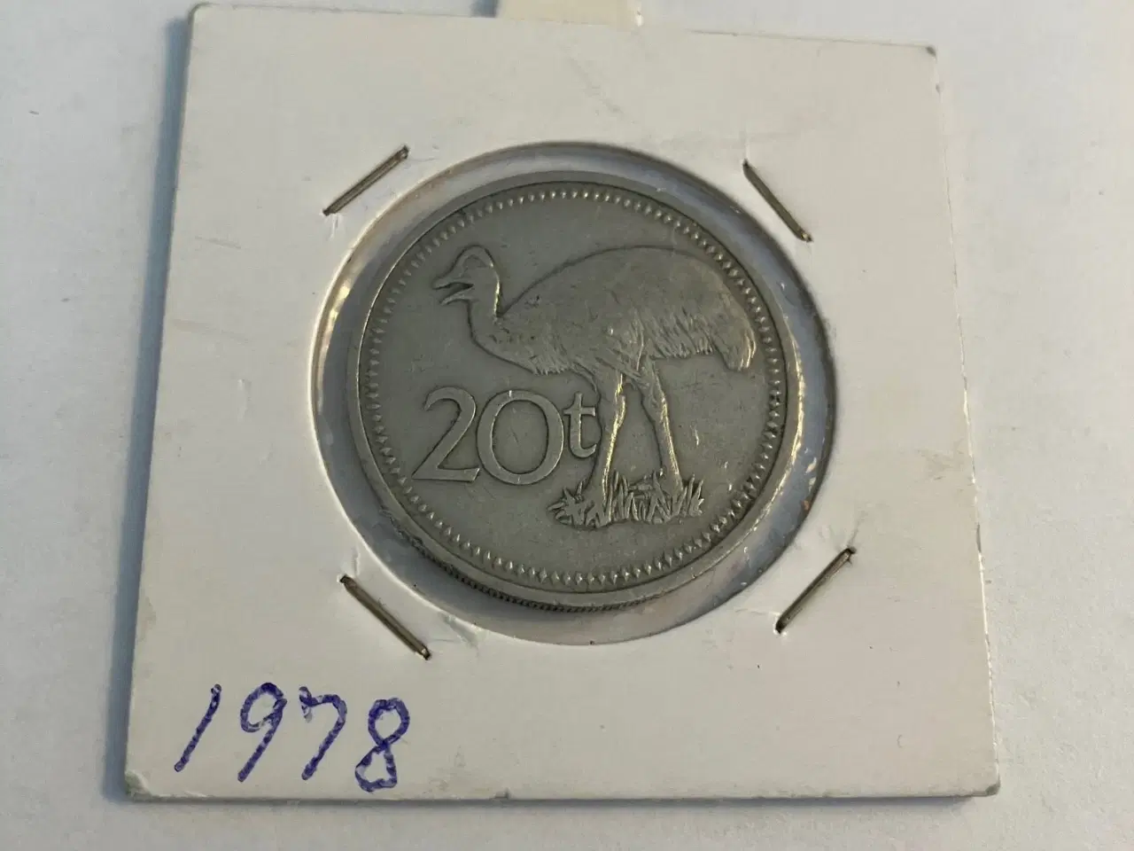 Billede 1 - 20 Toea 1978 Papua New Guinea