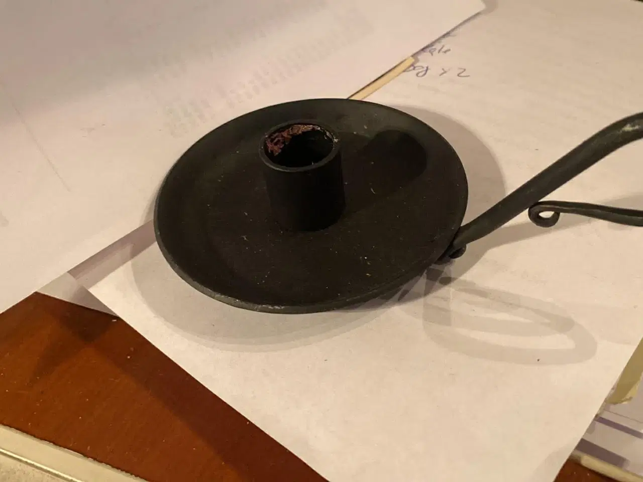 Billede 3 - Lysestage m/lang hank