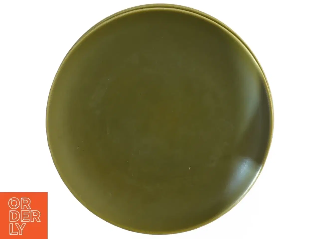 Billede 2 - Grønne frokoststallerkener, Ø 20 cm (str. Ø 20 cm)