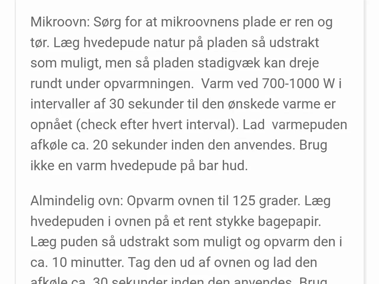 Billede 6 - Hvedepude, varme omslag