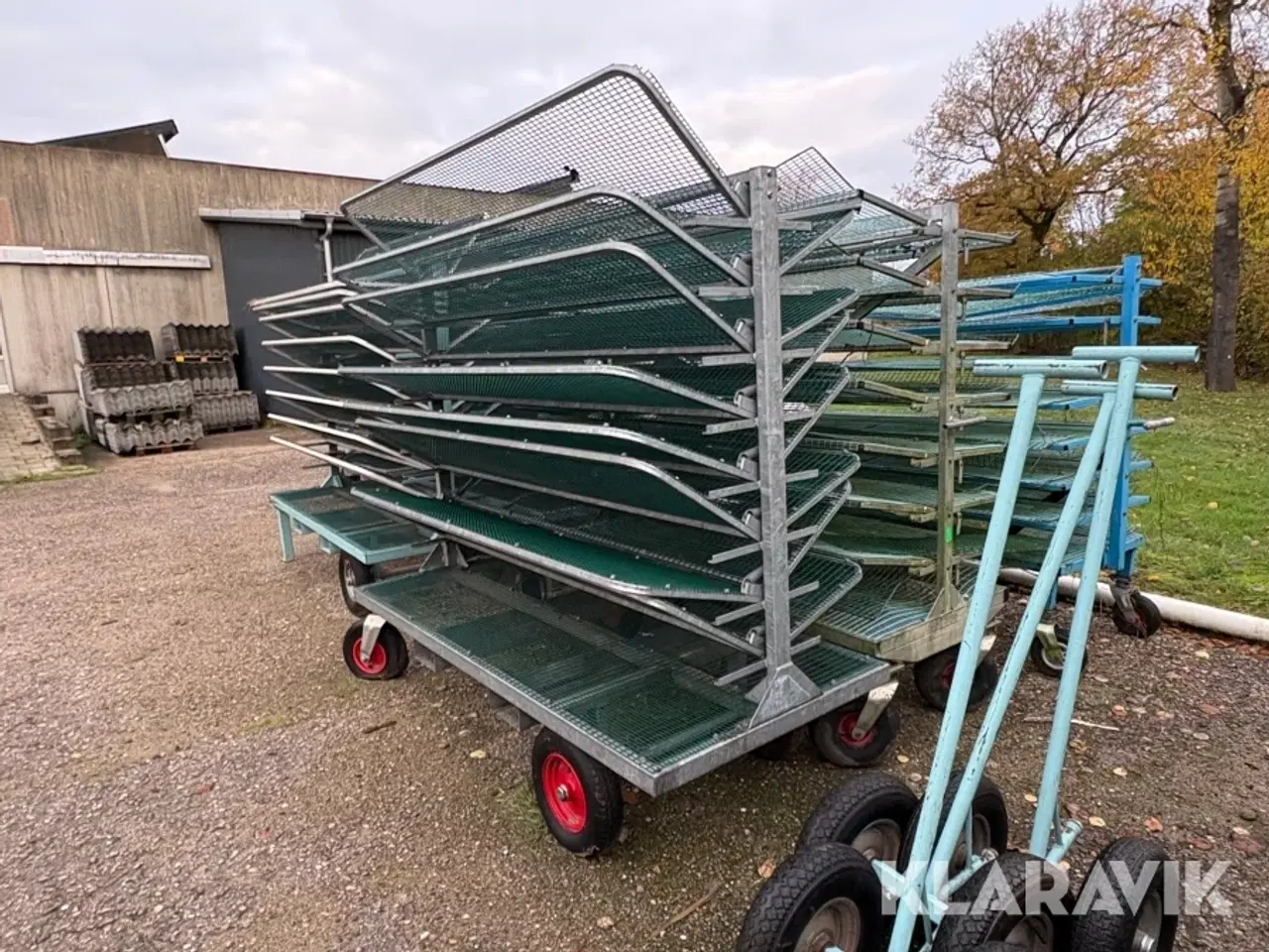 Billede 8 - Lot: rullevogne 8 styk