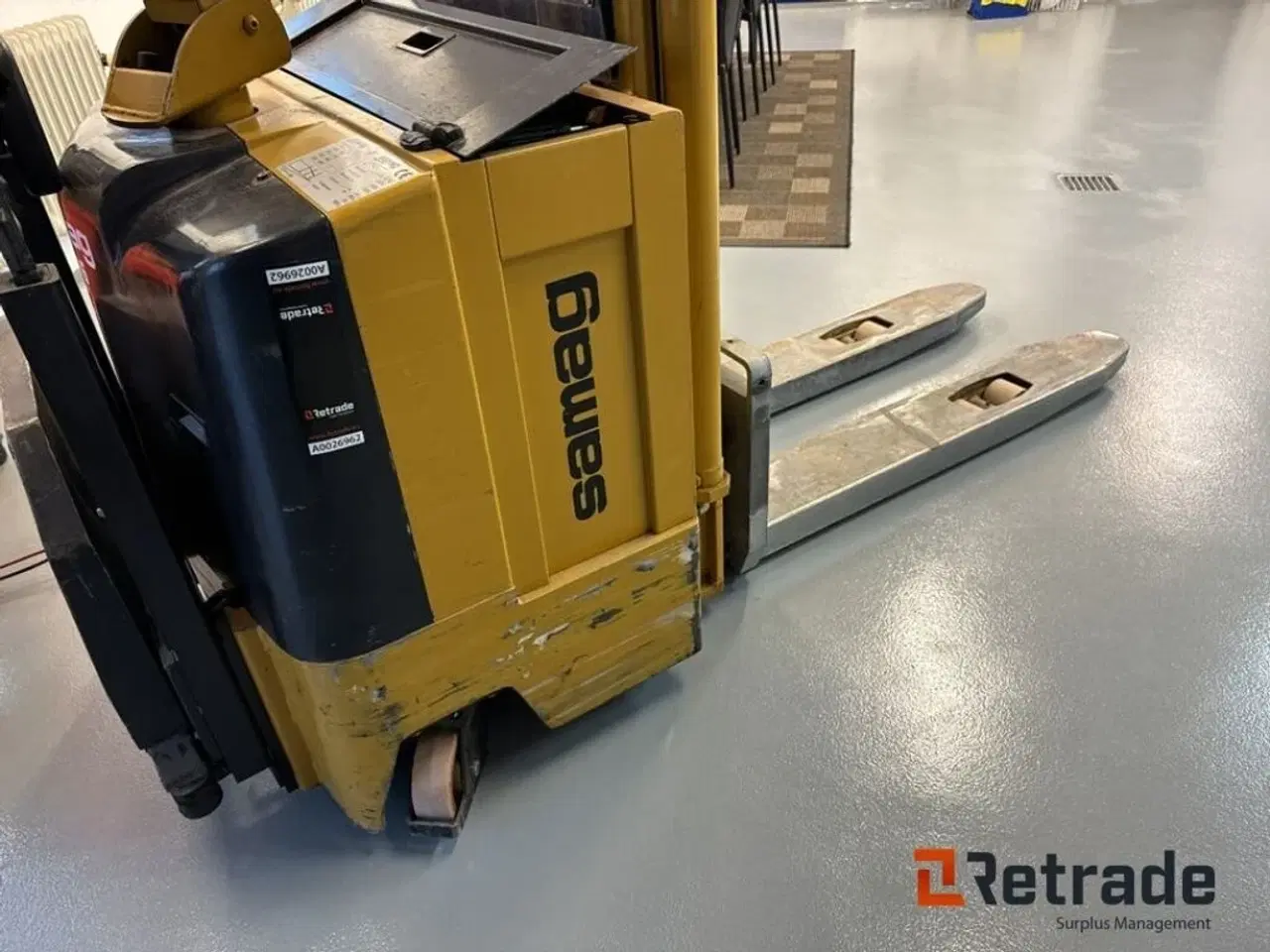 Billede 5 - - - - SAMAG EL 16 PO El-stabler/ electric stacker.