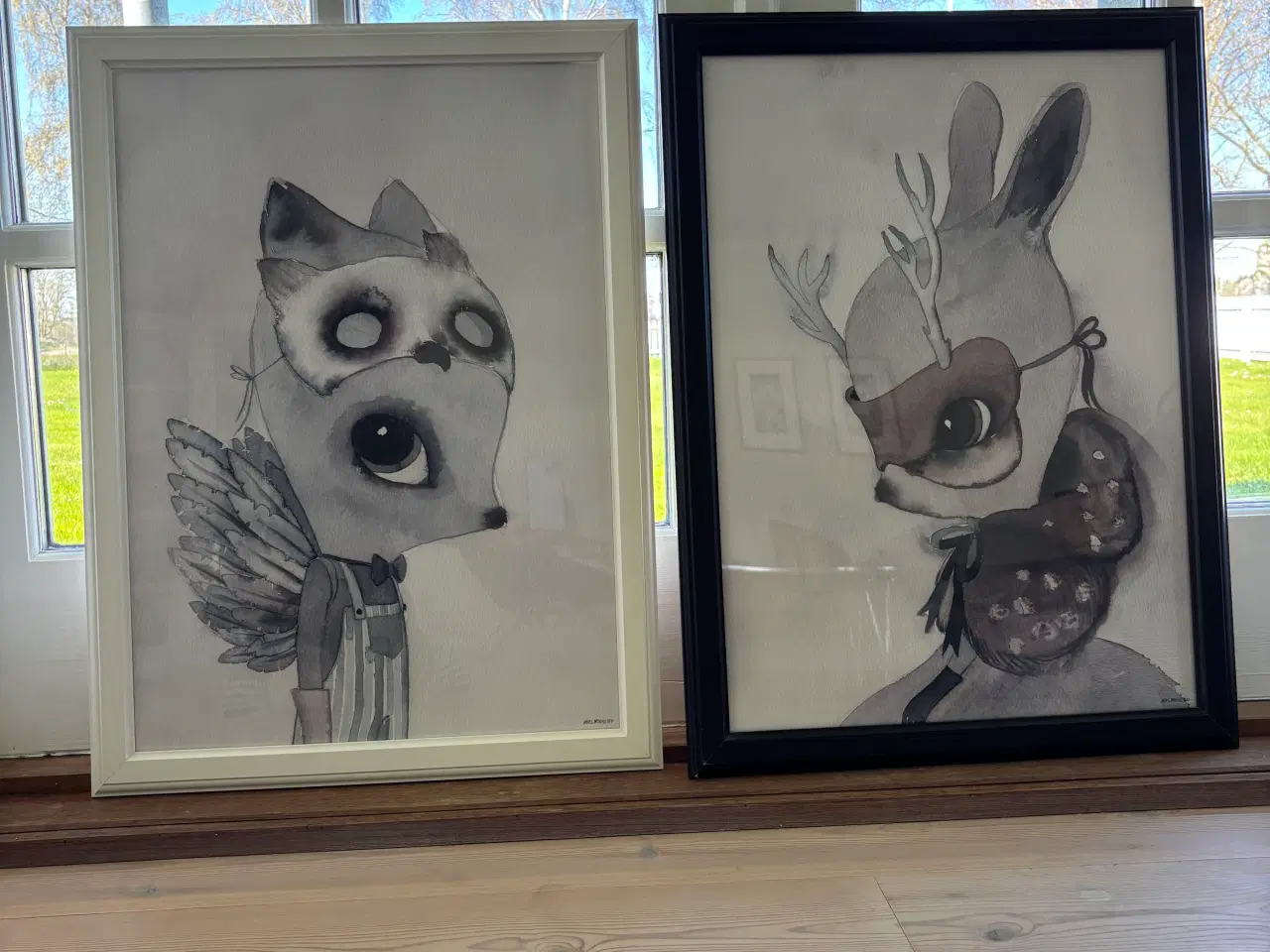 Billede 1 - 2 stk MRS MIGHETTO plakater i ramme