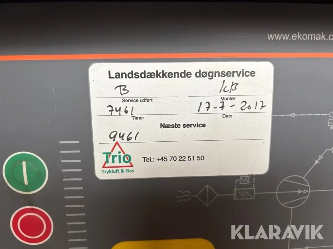 Billede 7 - Kompressorer og køletørre med vandudskiller Ekomak/Trio