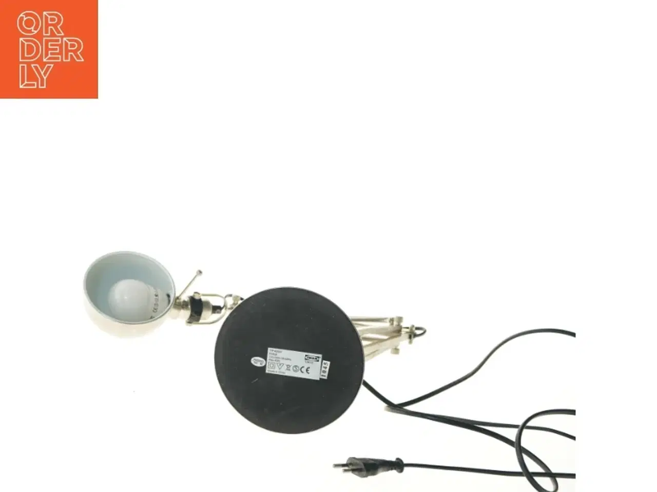 Billede 3 - Arkitektlampe i metal fra IKEA