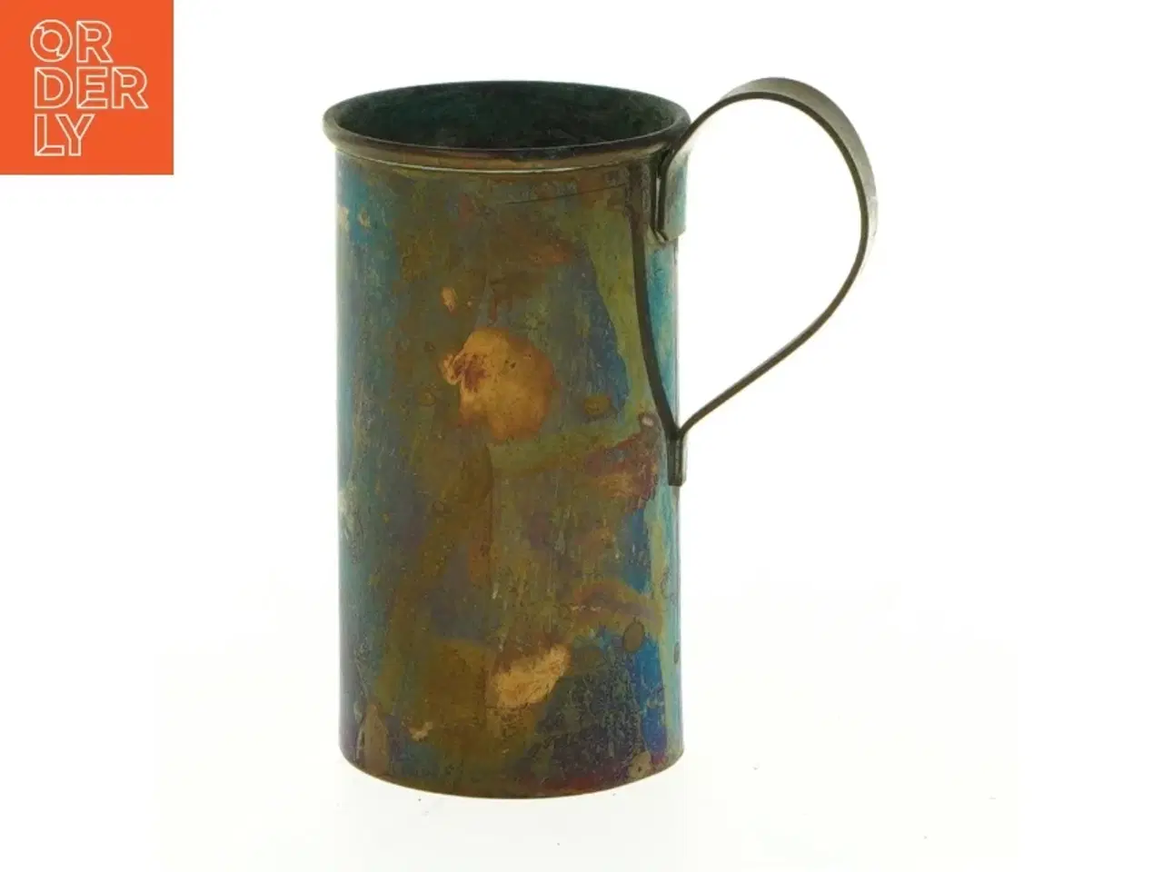 Billede 1 - Vintage metalkrus (str. Ø 5,5 cm x 10 cm)