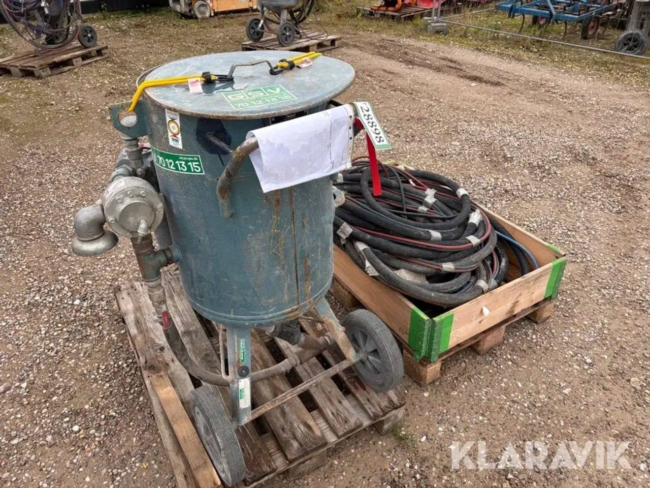 Billede 2 - Sandblæsningsudstyr German Blast 100l