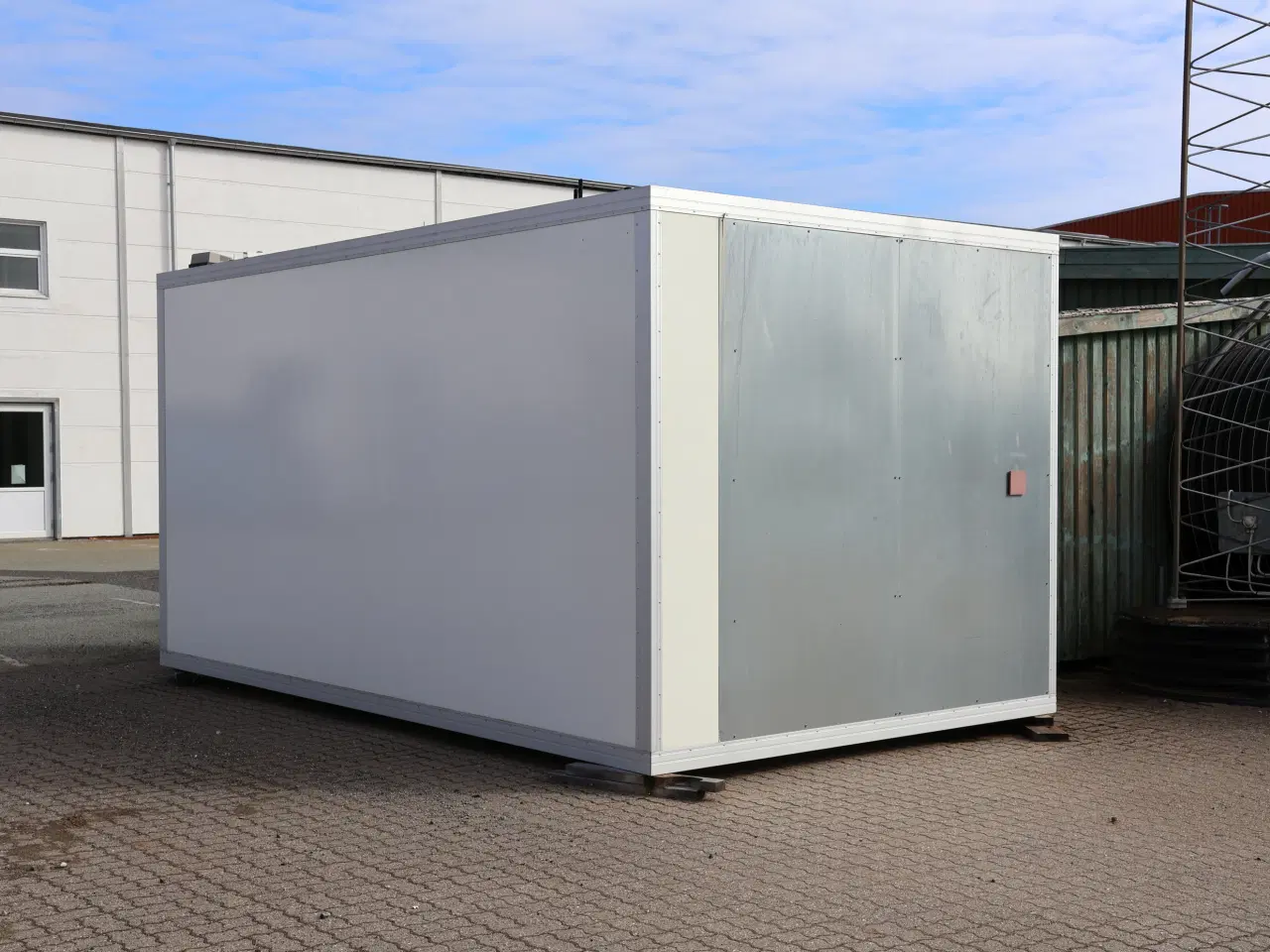 Billede 2 - Kontormodul/skurvogn m/opholdsrum og toilet m/vask