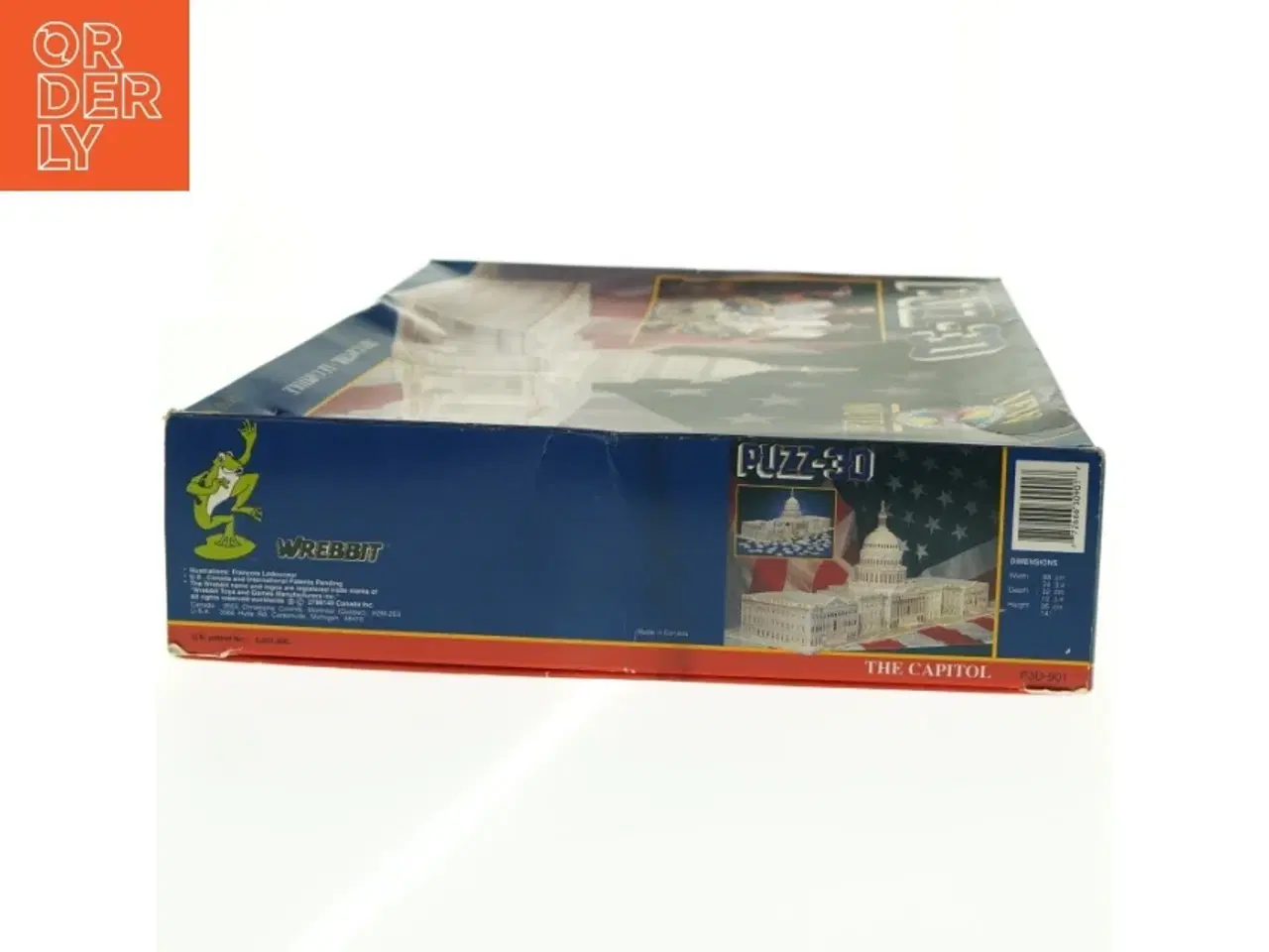 Billede 2 - 3D puslespil af The US Capitol bygningen