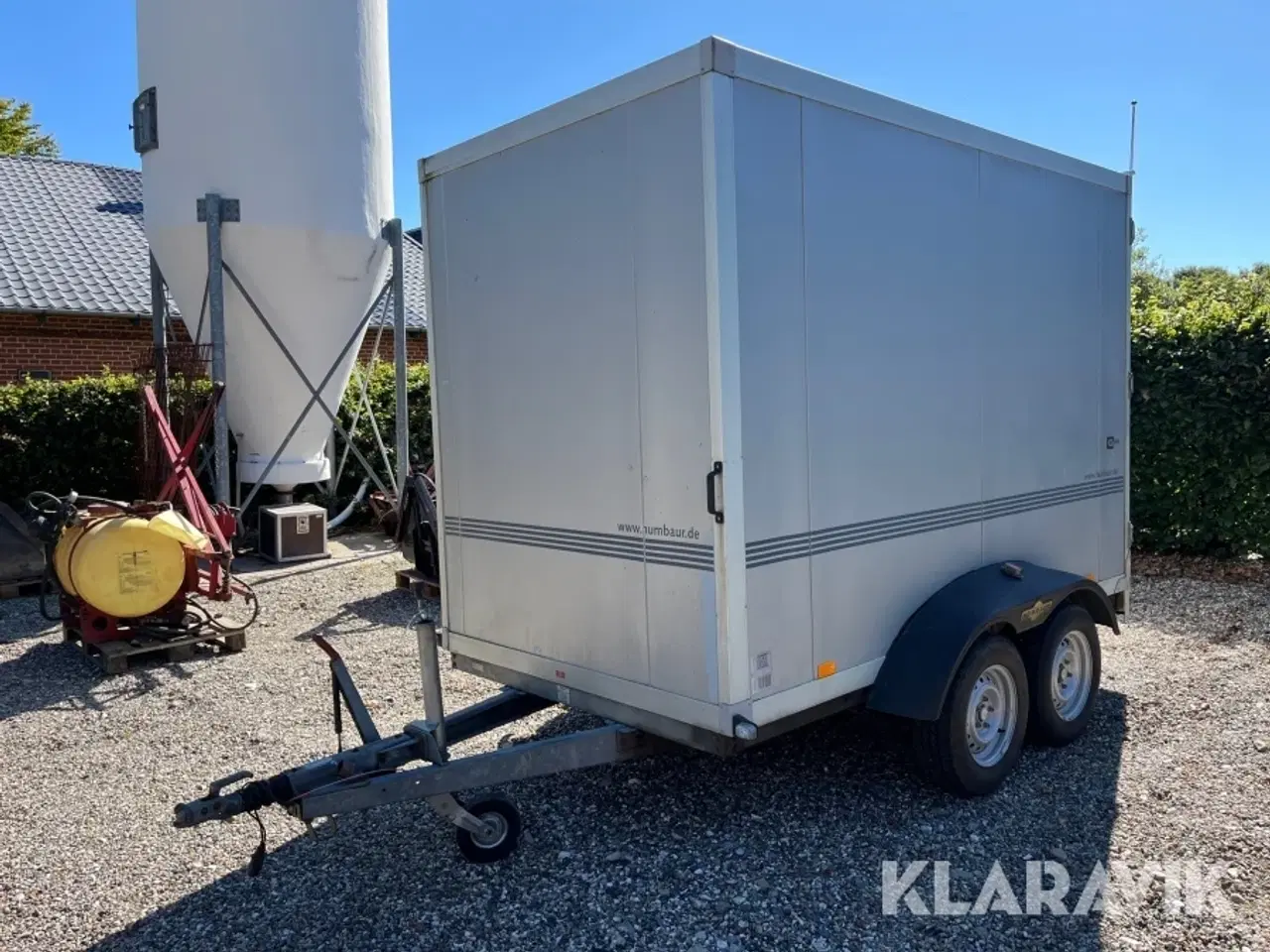 Billede 1 - Trailer Humbaur HK 25 cargomodel isoleret