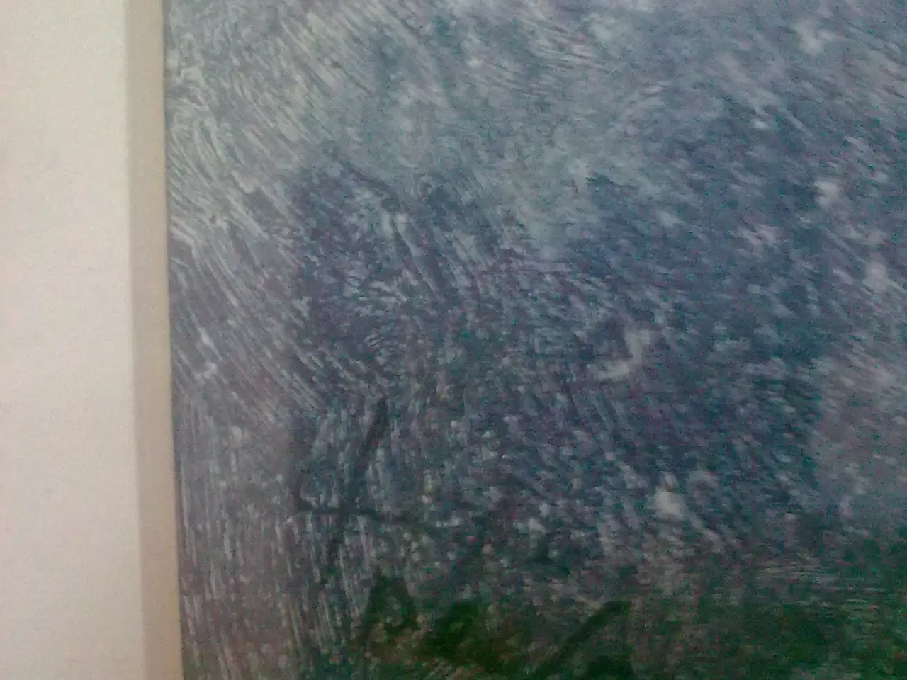 Billede 2 - Snevinter signeret værk 1992 i passepartout 