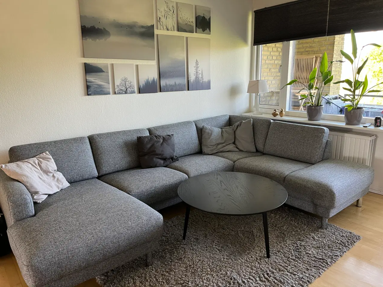 Billede 2 - Sofa med chaiselong 5 pers.