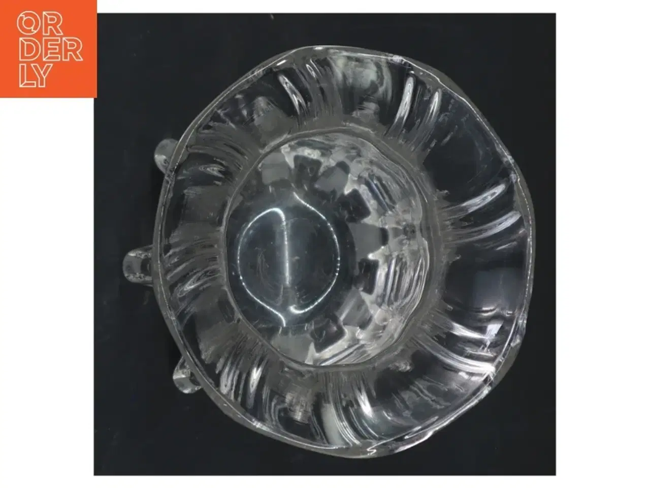 Billede 3 - Glasvase i klart glas (str. 19 cm)