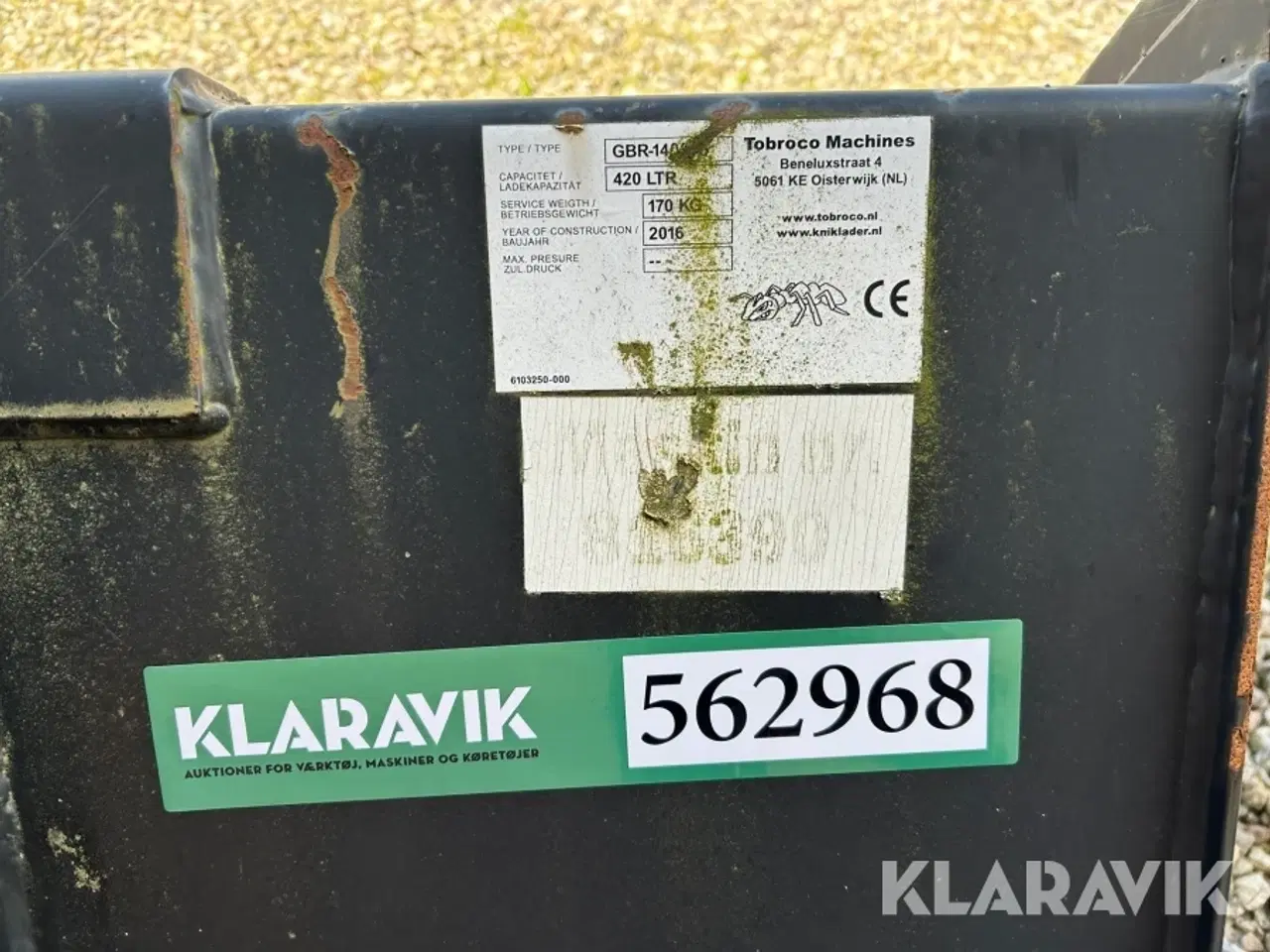 Billede 5 - Jordskovl Giant GBR-1400