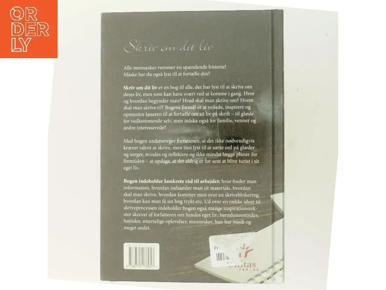 Billede 3 - Skriv om dit liv af Inge Møllehave (Bog)