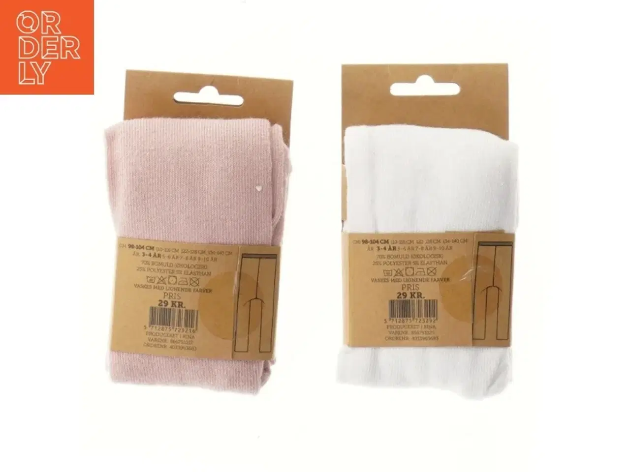 Billede 2 - To par leggings (str. 98-104 cm) Nye og ubrugte