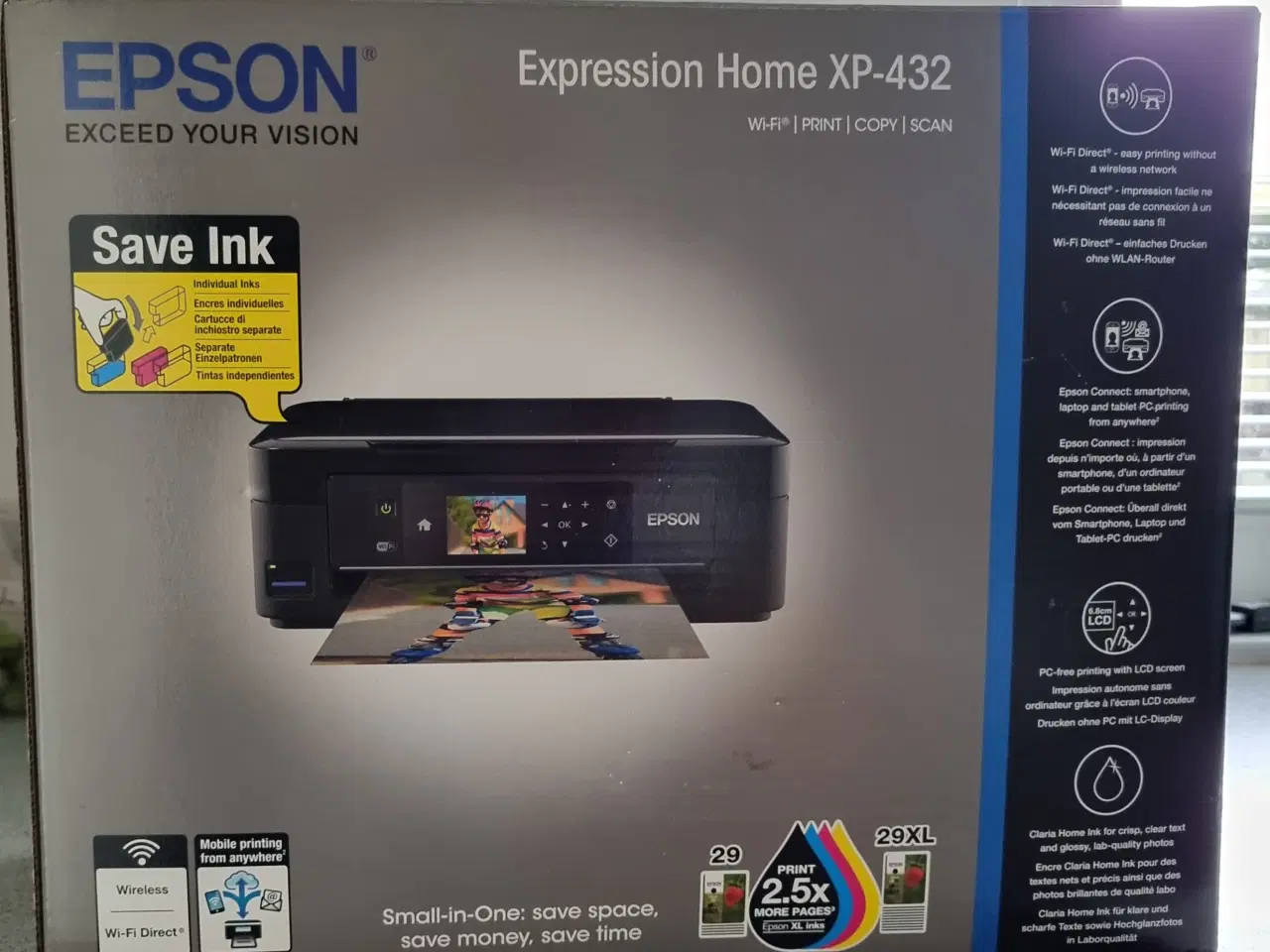 Billede 1 - Epson Printer fabriksny