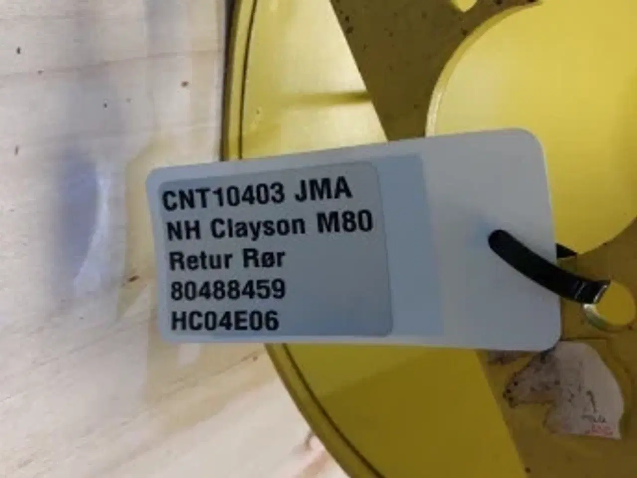 Billede 6 - New Holland Clayson M80 Retur Rør 80488459