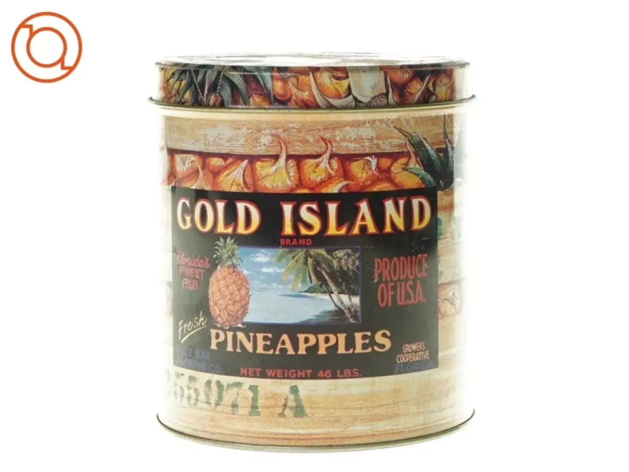 Billede 1 - Metaldåse fra Søstrene Grene