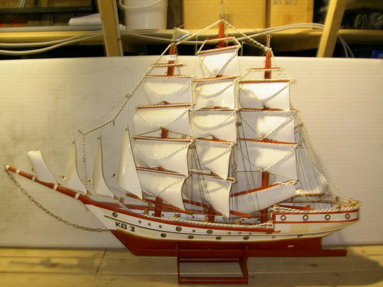 Billede 1 - Modelskib.