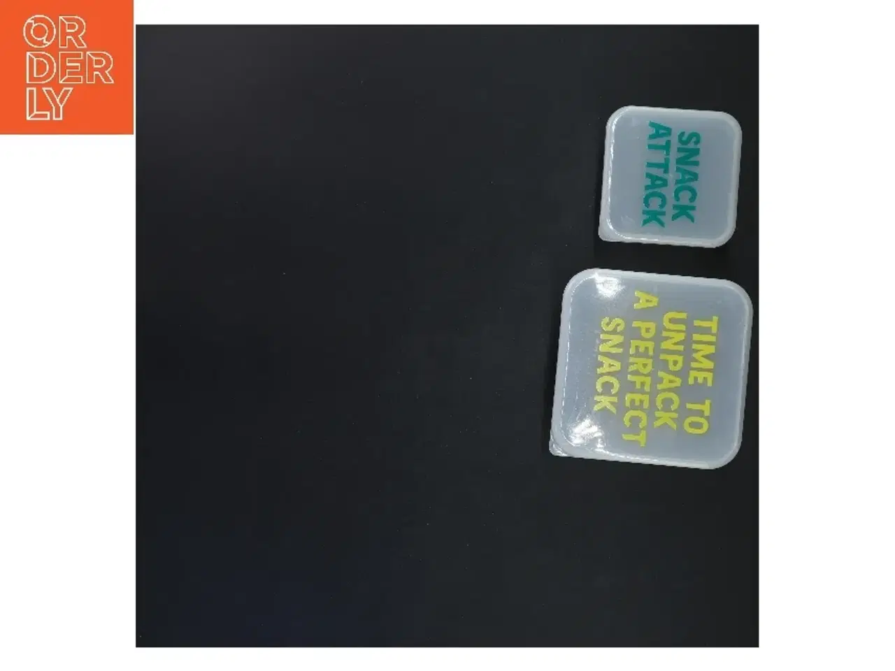 Billede 3 - Sæt af plastik madkasser (str. 12x12x6 cm)