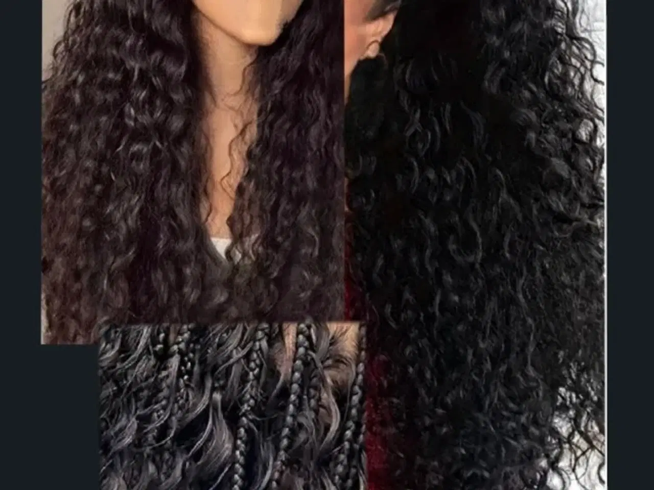 Billede 3 - Extensions human virgin 32 inches deep Wave hair