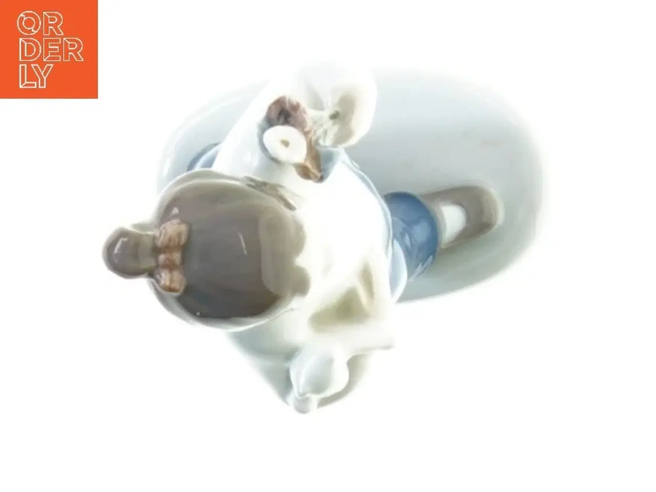 Billede 5 - PIGE MED BAMSE, BING & GRØNDAHL NR. 2398 fra Bing Og Grøndahl (str. 16 x 8 x 5 cm)