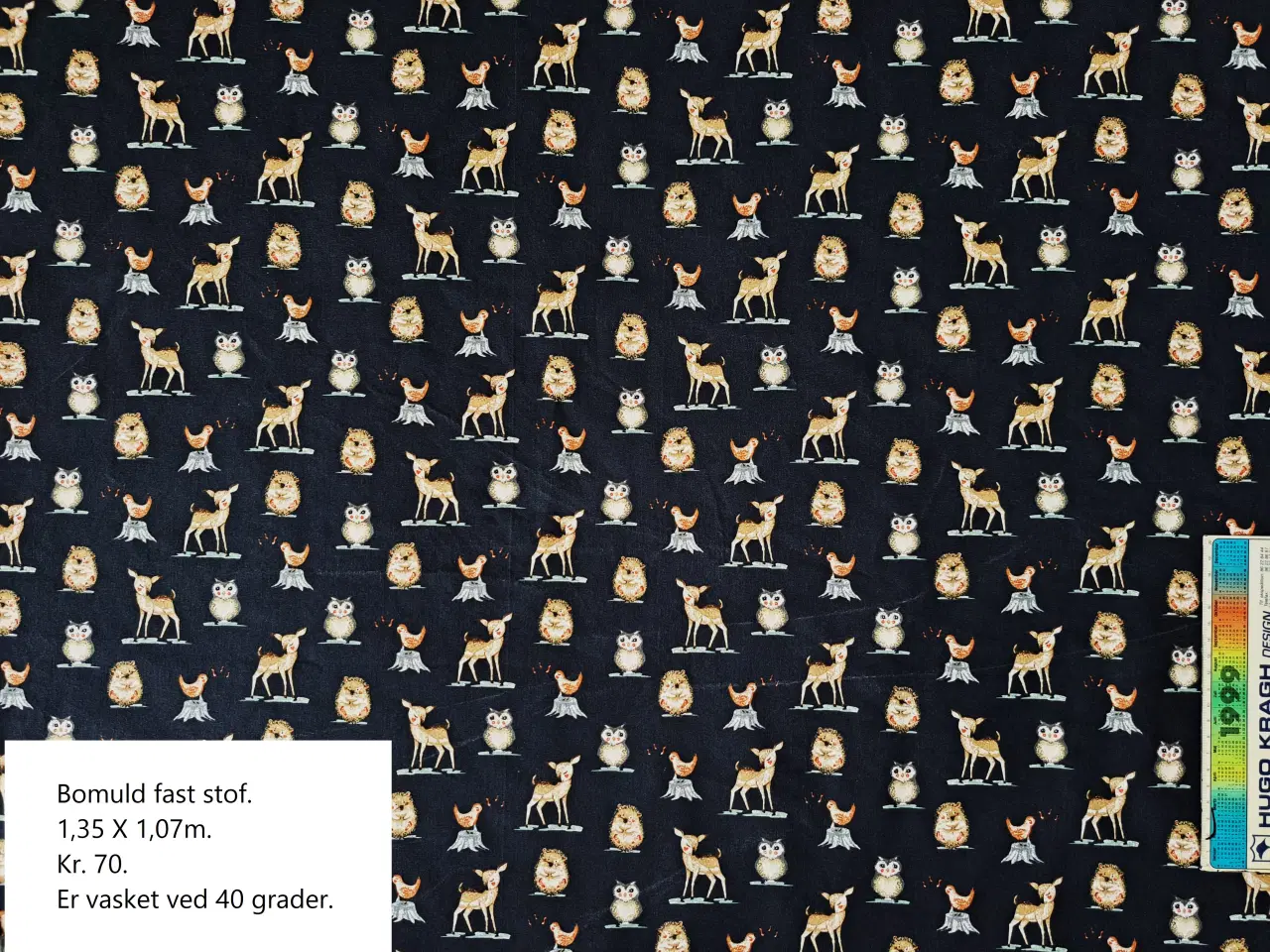 Billede 15 - Polyester og bomuldsstof.