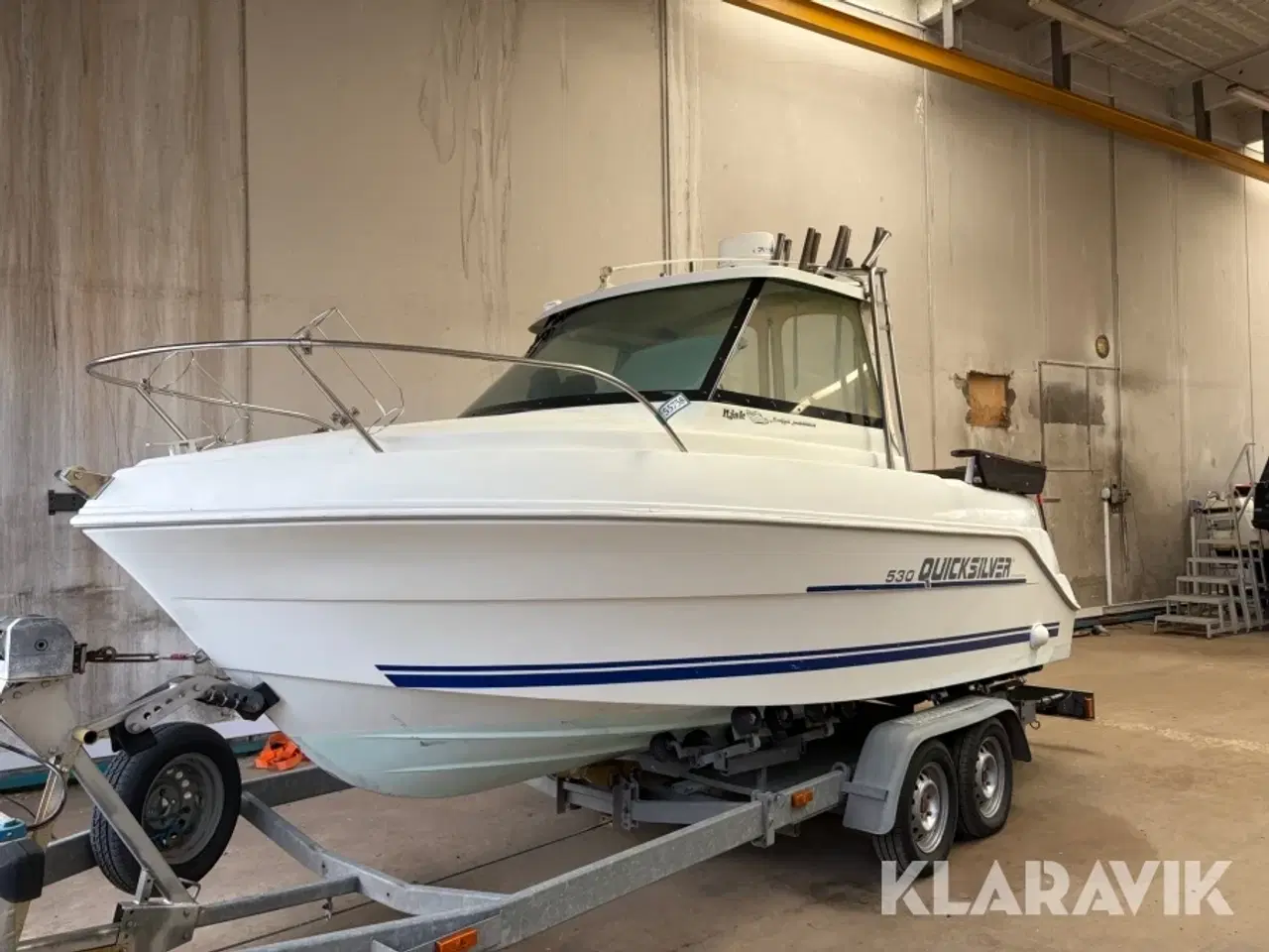 Billede 1 - Motorbåd Quicksilver 530 Pilothouse med bådtrailer