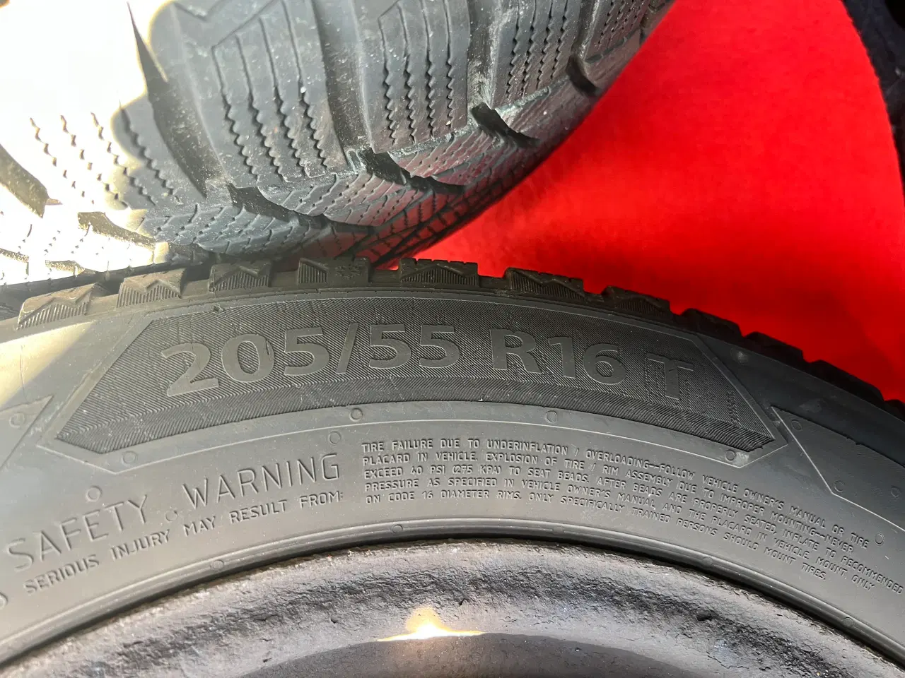 Billede 2 - Nye vinterdæk til VW Touran