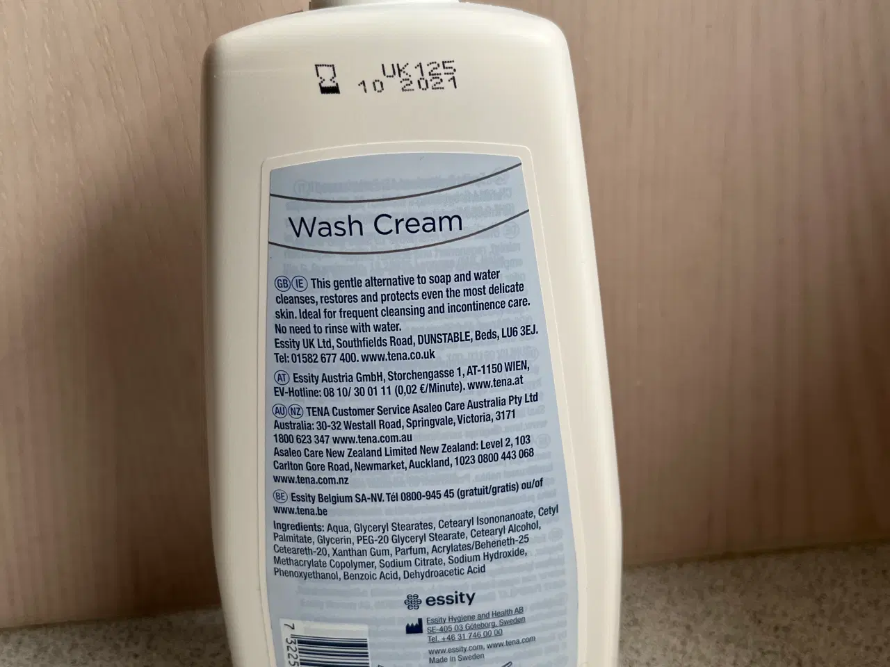 Billede 2 - Tena Wash Cream