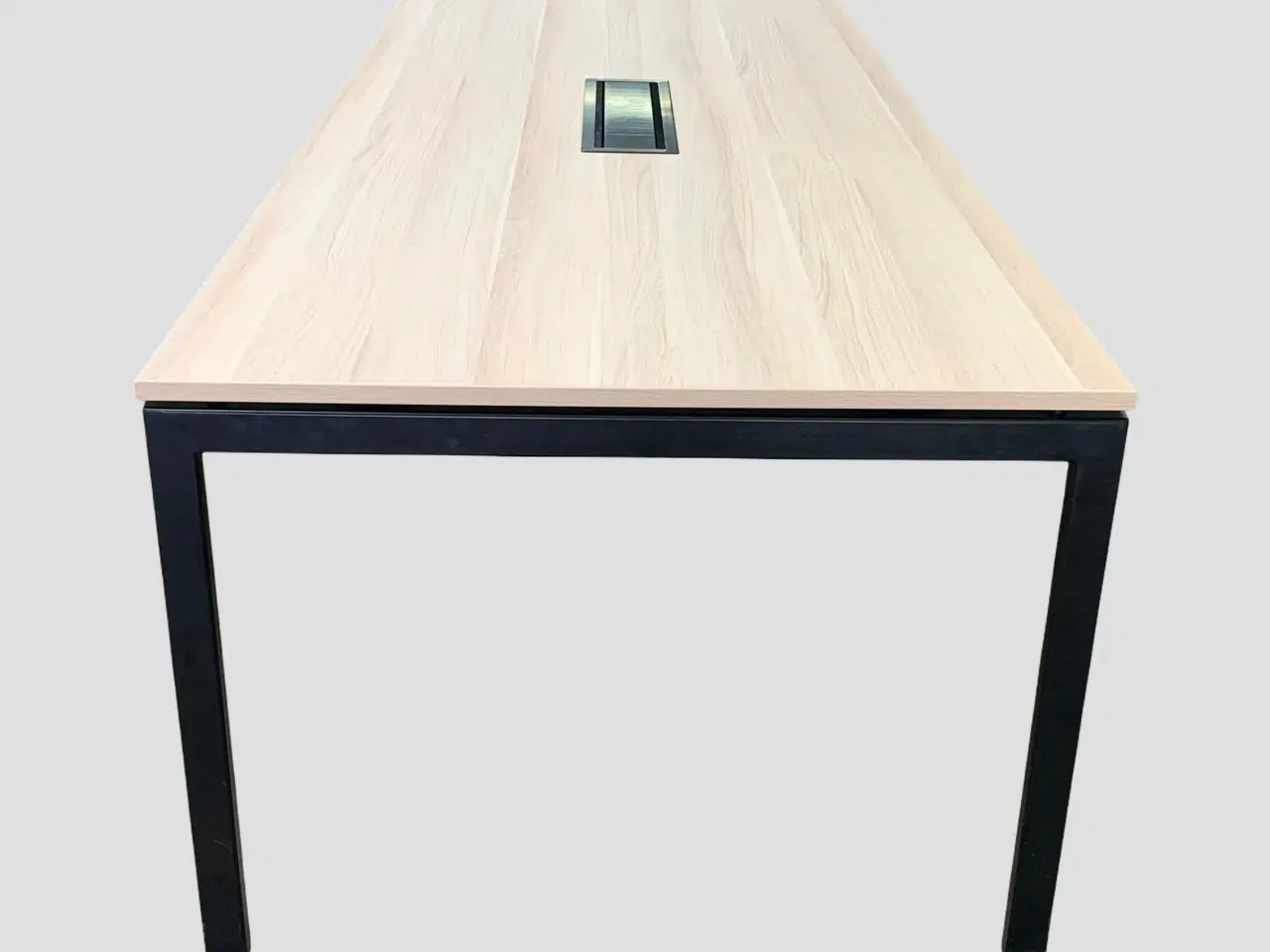 Billede 3 - Kinnarps Nexus Højbord – Natur/Sort Stel 200x100x90