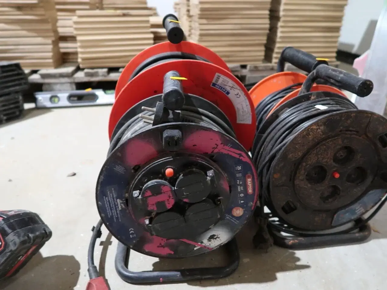 Billede 2 - 4 stk. kabeltromler