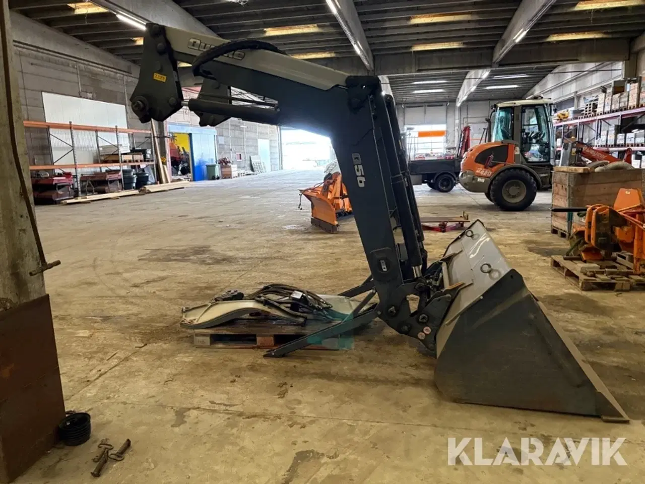 Billede 4 - Frontlæsser Quicke Q56 komplet med beslag