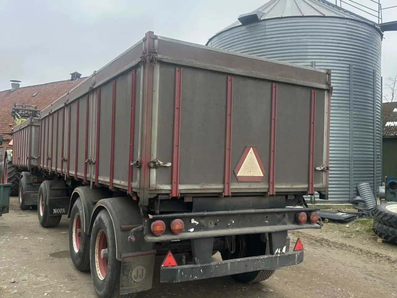 Billede 3 - JJ Vogne 3 akslet anhænger. Velholdt vogn.