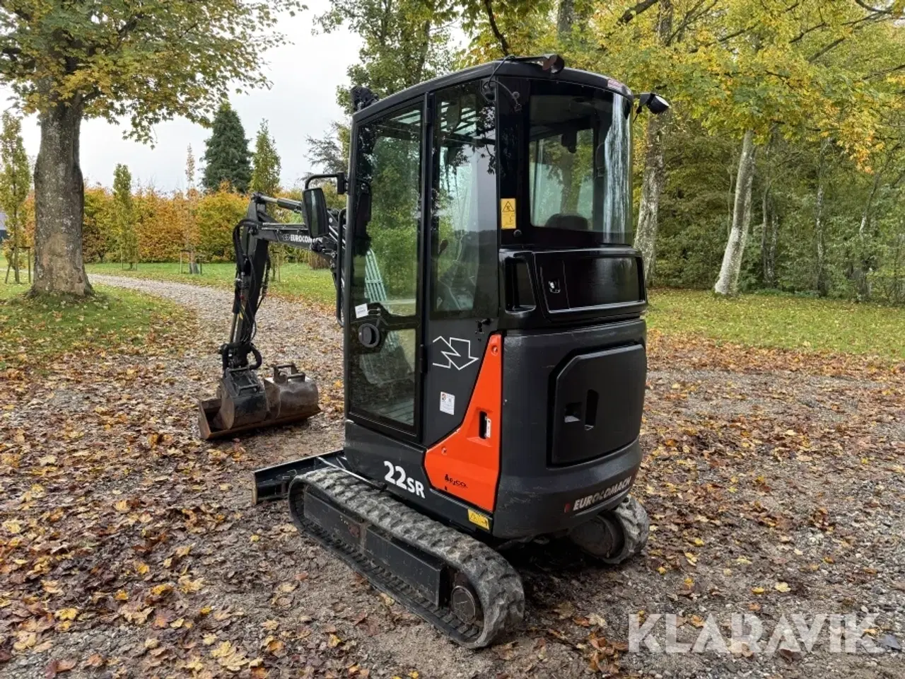 Billede 7 - Minigraver Euromach 22 SR med rotortilt