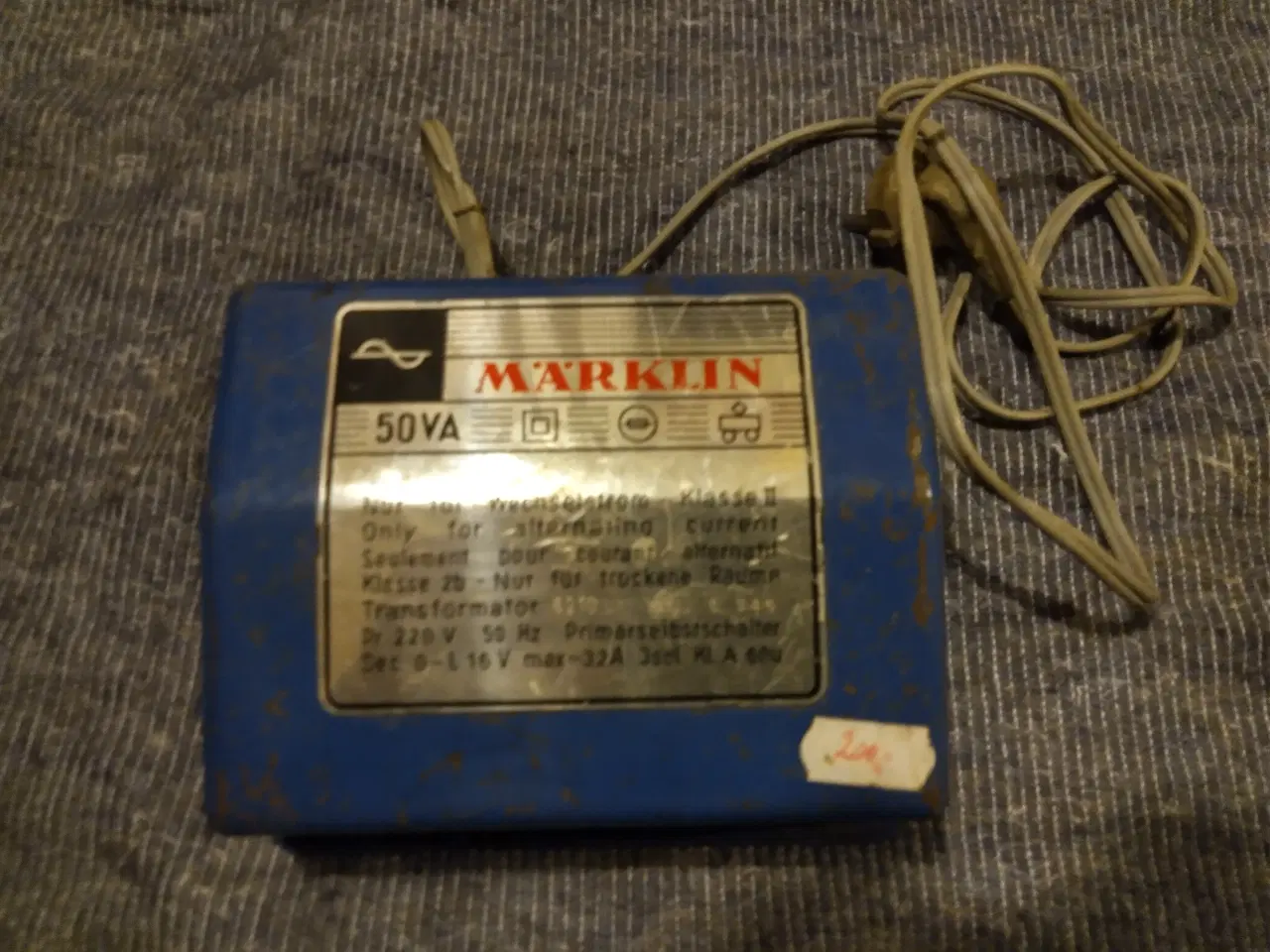 Billede 1 - Marklin 50 Va transformer 